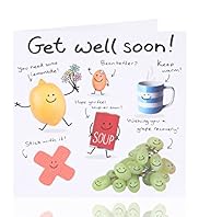 Get Well Soon Greetings Card