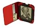 RED iPearl mCover&Acirc;&reg; Leather Cover Case for ALL-NEW Barnes & Noble 6-inch Nook Touch eBook reader