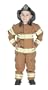 Aeromax Jr. Fire Fighter Suit with Helmet, Size 4/6 - Tan