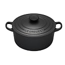 Le Creuset Cast Iron Round Casserole, Granite, 18 cm