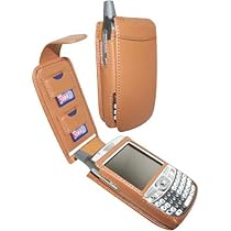 Pielframa Leather Case for Palm Treo700W ( Tan )