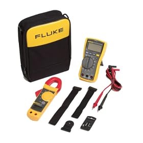 Fluke 117 322 Electricians Multimeter and Clamp Meter Combo Kit by Fluke