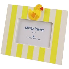 Elegant Baby "Quack Quack" 4X6 Wood Photo Frame