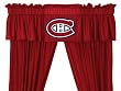 NHL Montreal Canadiens - 5pc Jersey Hockey Curtains-Valance Set