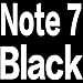 Taken Galaxy Note 7 Case - Full Coverage Dual Layer Card Slot Wallet Case with KickStand for Samsung Galaxy Note 7(Black)