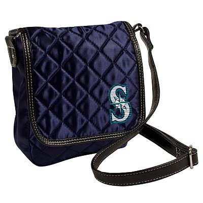 MLB Seattle Mariners Quilted Purse, Navy