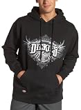 Dickies Men's Pullover Over Fleece Hood with Felt Appliqu