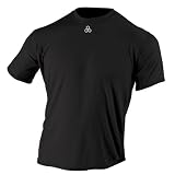 41Y74EHPIAL. SL160  McDavid 905T Mens Half Sleeve Referee Cut Crew T Shirt Grey XXX Large