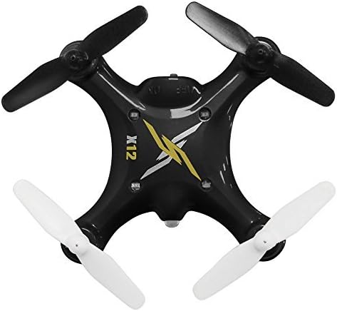 Lionbay® Syma X12 Nano 6-Axis Gyro 4CH RC Quadcopter /Helicopter -Black