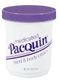 Pacquin Plus Medicated Hand & Body Cream, 8-Ounce Jars (Pack of 4)