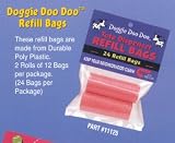 DOG WASTE REFILL BAGS - 2 ROLLS