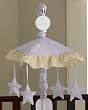 Purple Dragonfly Dreams Musical Baby Crib Mobile