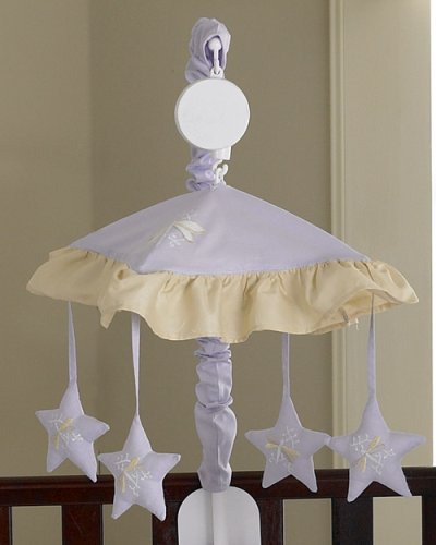 JoJo Designs Musical Baby Crib Mobile - Purple Dragonfly Dreams Musical Baby Crib Mobile