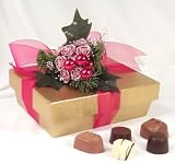 Ultimate's Holiday Assorted Chocolates, 12 Oz Gold Ballotin