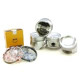 87-93 Mazda B2200 2.2 F2L Sohc Piston & Rings Set by DZ