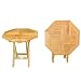 Indoor Outdoor Wood Furniture - Teak Octagonal Folding Table