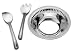 Wilton Armetale Flutes and Pearls Large 3-Piece Salad Set