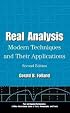 Real Analysis: Modern Techniques and Their Applications (Pure and Applied Mathematics: A Wiley-Interscience Series of Texts, Monographs and Tracts)