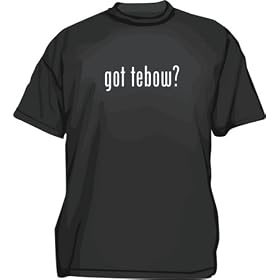 got tebow? Logo Men's tee Shirt in 12 colors Small thru 6XL
