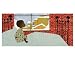 Peter Waking Up from the Snowy Day Book Illustration Art Poster Print
