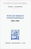 Sur les objets intentionnels, 1893-1901
