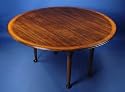 Furniture online: 5ft Round Cherry Drop Leaf Dining Table