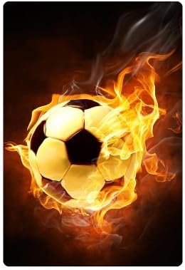 Kindle Fire Folio Case - Soccer Flame