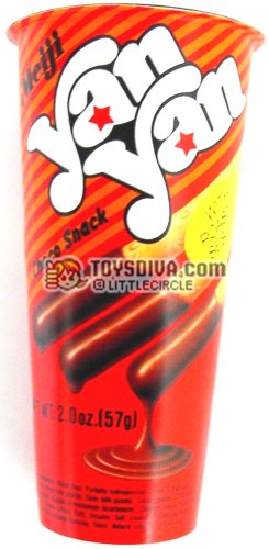 Meiji - Yan Yan with Chocolate Flavor Dip 10 Cups by Meiji