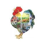 Picture Sunsout Wake Up Call Shaped 1000 Piece Jigsaw Puzzle