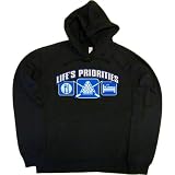 Juniors Hoody : LIFES PRIORITIES - EAT SLEEP BILLIARDS