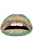 Violent Lips The Honey Dew Right Lip Tattoo,Beauty for Women, One Size,Green