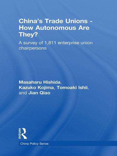 China's Trade Unions - How Autonomous Are They?: A Survey of 1811 Enterprise Union Chairpersons (China Policy Series)