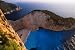 Wallmonkeys Peel and Stick Wall Decals - Shipwreck Bay on Zakynthos - Removable Graphic