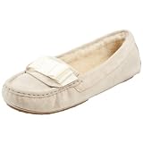 Cole Haan Womens Anya Shearling-Lined Slipper
