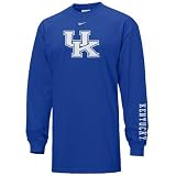 Nike Kentucky Wildcats Royal Blue Youth Classic Logo Long Sleeve T-shirt