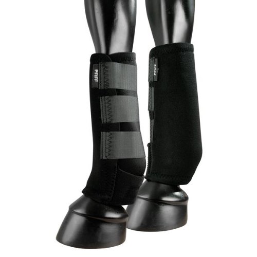 PFIFF Gamaschen Safety Neopren (vorne), schwarz, Cob/Vollblut, 008391-60-V1 Preisvergleich