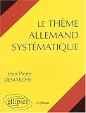 Le thème allemand systématique