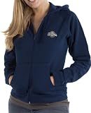 Nike Milwaukee Brewers Navy Blue Tackle Twill Full Zip Hoody Sweatshirt