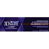 Crest 3d White Luxe Glamorous White Toothpaste, Vibrant Mint, 4 Pack, 4.1 Oz per tube