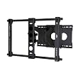 Sanus Systems VMAA26B Universal Articulating Mount with Extended Reach for 37" to 56" Displays (Black)