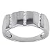 10k White Gold Diamond Men's Ring (1/4 cttw, H-I Color, I3 Clarity)