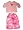 Pijayz by Sara's Prints - Girls Long Sleeved Pajama Set, Pink (Size 7)