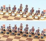 Aborigines Tribe Chess Set, King:3-1/4