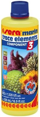 Marine Component 3 Trace Elements Anionic Saltwater Conditioning and Maintenance Size: 250 ml