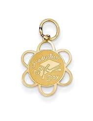 14k Yellow Gold Graduation Day Charm
