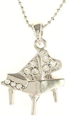 Grand Piano Pendant Necklace - Tarnish Resistant - Stylish Design - Long Lasting Shine