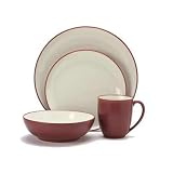 Noritake Colorwave Raspberry 16-Piece Set, Service for 4 by Noritake