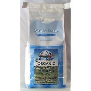Azure Farm Muffin Mix, Whole Wheat, Organic by Azure Farm