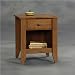 Sauder Shoal Creek Night Stand in Oiled Oak