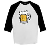 Beer - Raglan 3/4 Sleeve T-Shirt